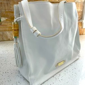Olivia and joy white summer bag